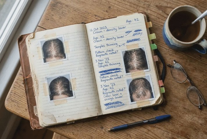 Le carnet d'origine contenant plus de 400 cas documentés