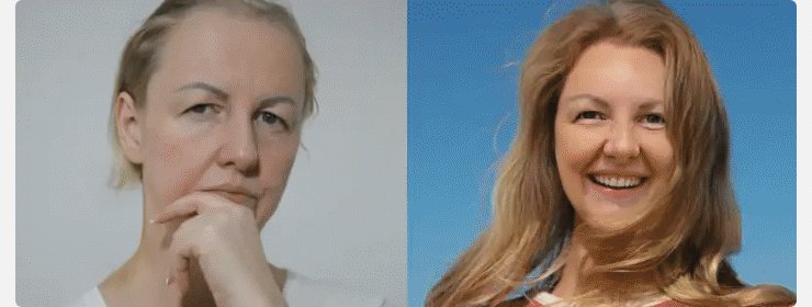 Résultat avant et après d'une lectrice